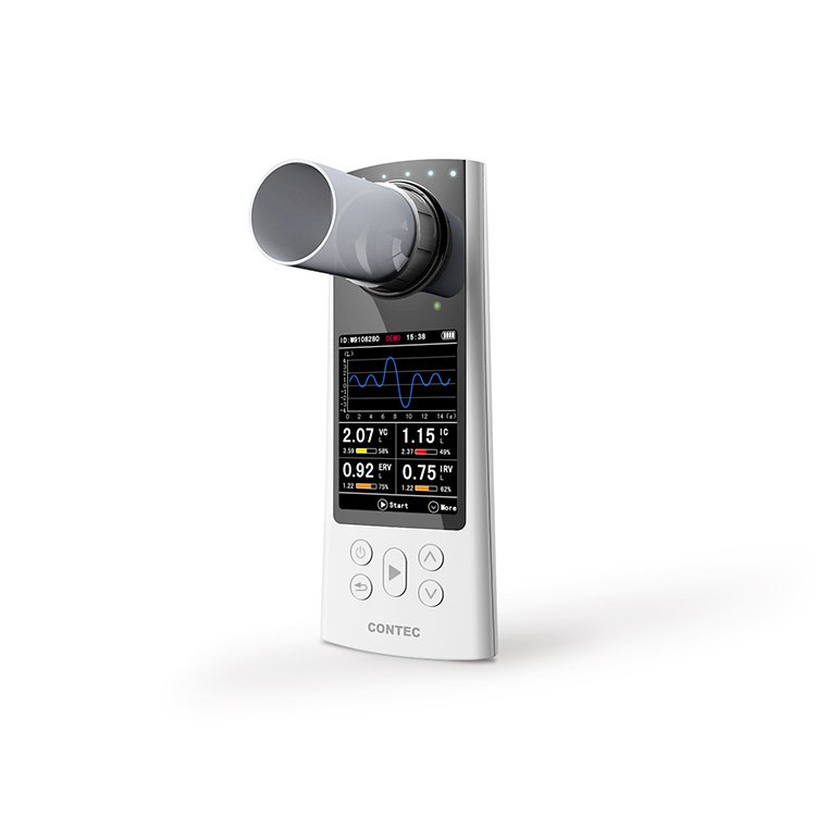 Spirometer Portable Handheld SP80B side view