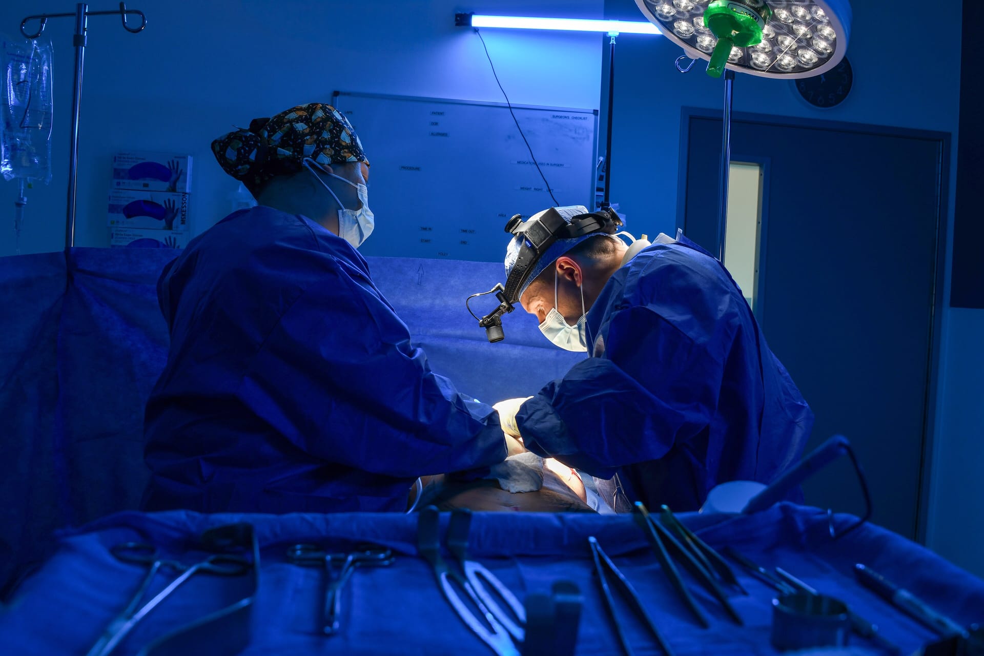 Surgical instruments and operating-room equipment