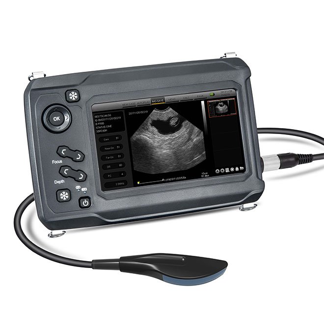 Compact Touch Ultrasound System Machine for Horses, Cows, Equine, Exotic Species and Small Animals MDLVU46