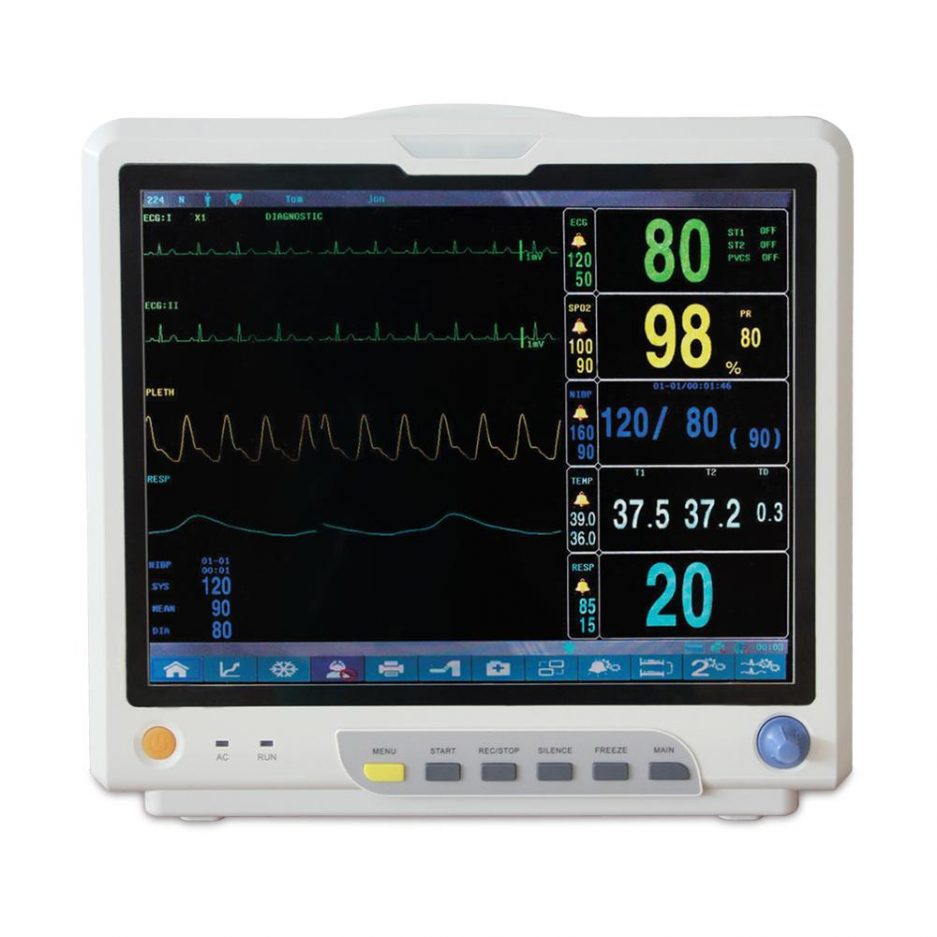 CMS9200 Portable Patient Monitor Hospital Equipment Including Accessories - Image 2